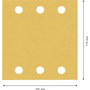 Bosch EXPERT C470 Papel de Lija 115 x 107 mm Grano 120, 10 unidades