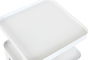 DKD Home Decor Mesita Auxiliar Urban Blanco Metal 40 x 54 x 40 cm
