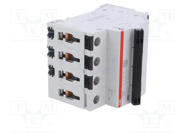 ABB S300P Interruptor magnetotérmico 4 polos 2A Caract Z ABB S300P Interruptor magnetotérmico 4 polos 2A Caract Z