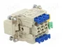 HARTING Han 6ES-Press-SMC-MI-CCT-PE Press conector macho HDC