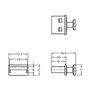 DeLOCK 64009 Cubierta antipolvo para puerto USB tipo A con asa, 10 unidades, Negro
