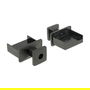 DeLOCK Protector Anti Polvo para Conector USB Tipo A con Asa, Pack de 10, Negro, Ref 64009