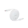 Baseus Free2Pull Cable USB C a USB C de 1 m, Blanco