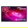 Optoma 165.1 cm (65") Pantalla Táctil 4K Ultra HD Smart TV Android 14, 8GB RAM 64GB, Wi-Fi 6, HDMI 2.0, Negro, VESA 600x400