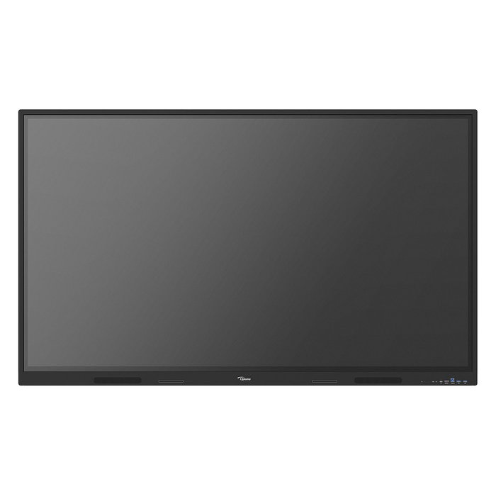 Optoma 165.1 cm (65") Pantalla Táctil 4K Ultra HD Smart TV Android 14, 8GB RAM 64GB, Wi-Fi 6, HDMI 2.0, Negro, VESA 600x400
