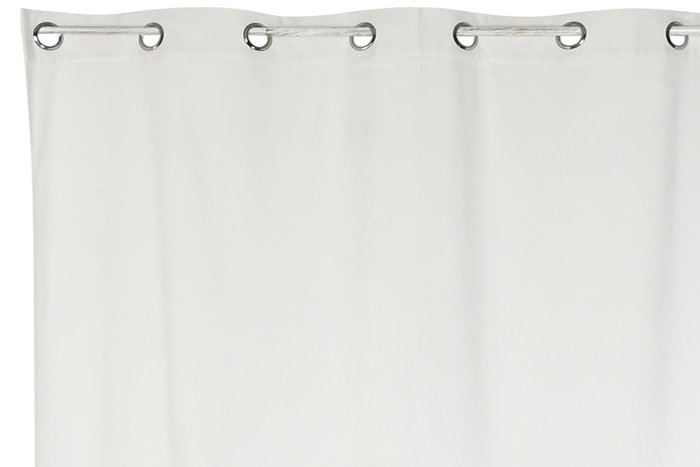DKD Home Decor Cortina Milan Urban Crudo Poliester Jaquard 2 x 260 x 140 cm (2 Unidades)