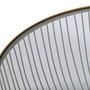 Mesa Centro Oro Metal-Cristal 75 X 75 X 39,50 cm
