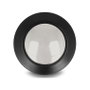 DeLOCK 22044 Interruptor pulsador 2P Negro/Plata