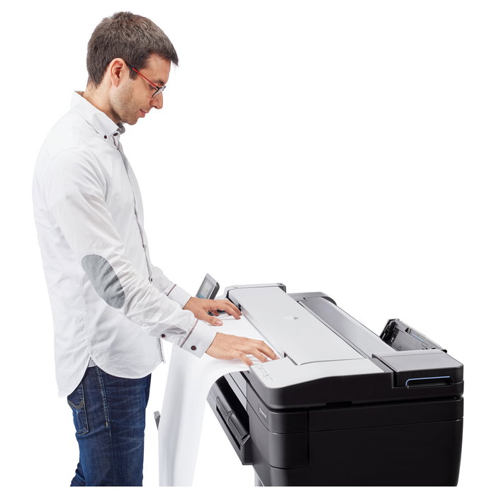 HP DesignJet T830 610 mm (24") Multifunktionsdrucker Farbe Tintenstrahl (F9A28D#B19)