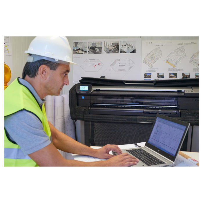 HP DesignJet T830 610 mm (24") Multifunktionsdrucker Farbe Tintenstrahl (F9A28D#B19)