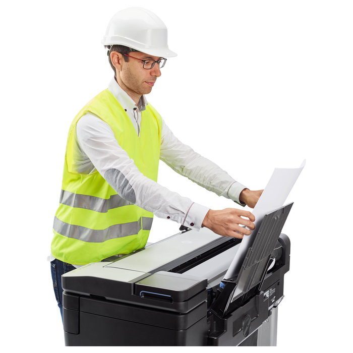 HP DesignJet T830 610 mm (24") Multifunktionsdrucker Farbe Tintenstrahl (F9A28D#B19)