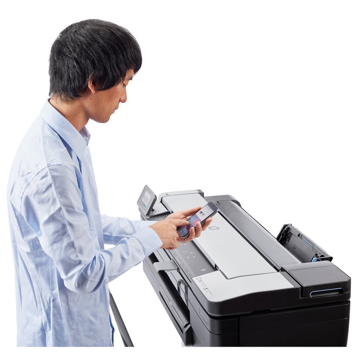 HP DesignJet T830 610 mm (24") Multifunktionsdrucker Farbe Tintenstrahl (F9A28D#B19)