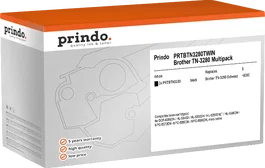 Prindo Multipack Negro Compatible con Brother TN-3280