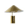DKD Home Decor Lámpara de Sobremesa de Metal con Sombrero Dorado