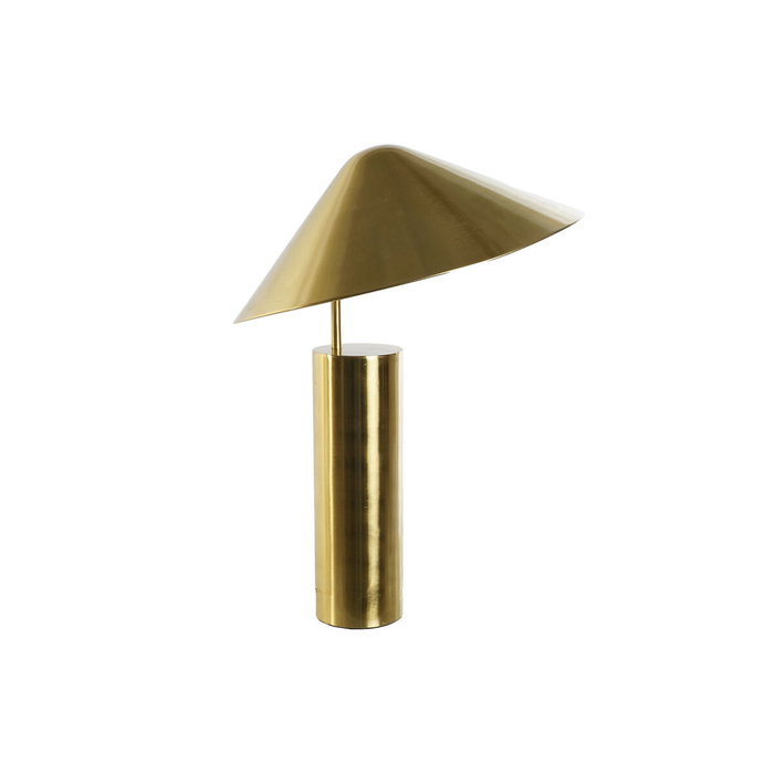 DKD Home Decor Lámpara de Sobremesa de Metal con Sombrero Dorado DKD Home Decor Lámpara de Sobremesa de Metal con Sombrero Dorado