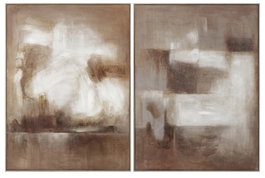 DKD Home Decor Cuadro Lienzo Abstracto Pack de 2