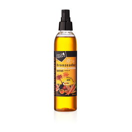 Real Natura Óleo Bronzeador Urucum + Cenoura LSF15 200ml - Aceite Corporal para Bronceado con Betacarotenos y Protección Solar
