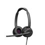 EPOS Auriculares IMPACT 460T Diadema Alámbrico Supraaural con Micrófono Boom para Llamadas/Música, USB-C, Negro