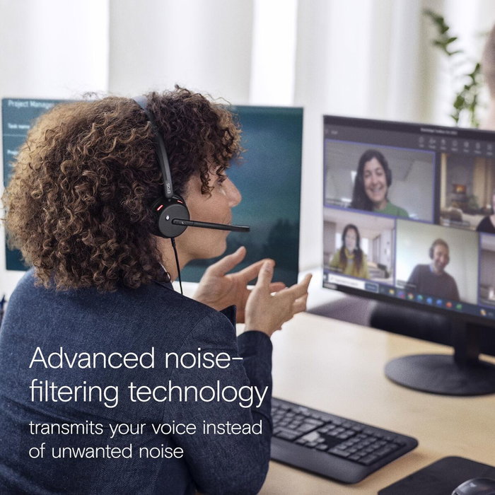 EPOS Auriculares IMPACT 460T Diadema Alámbrico Supraaural con Micrófono Boom para Llamadas/Música, USB-C, Negro