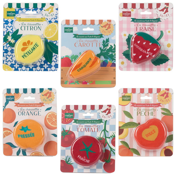 The Concept Factory Calcetines de Frutas DELISOCKS The Concept Factory Calcetines de Frutas DELISOCKS