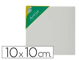 Artist Bastidor Lienzo Grapado Trasero Algodon 100% 12x12 cm