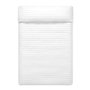 Colcha Reversible HappyFriday Basic Dash Blanco Azul marino 200 x 260 cm