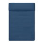 Colcha Reversible HappyFriday Basic Dash Blanco Azul marino 200 x 260 cm