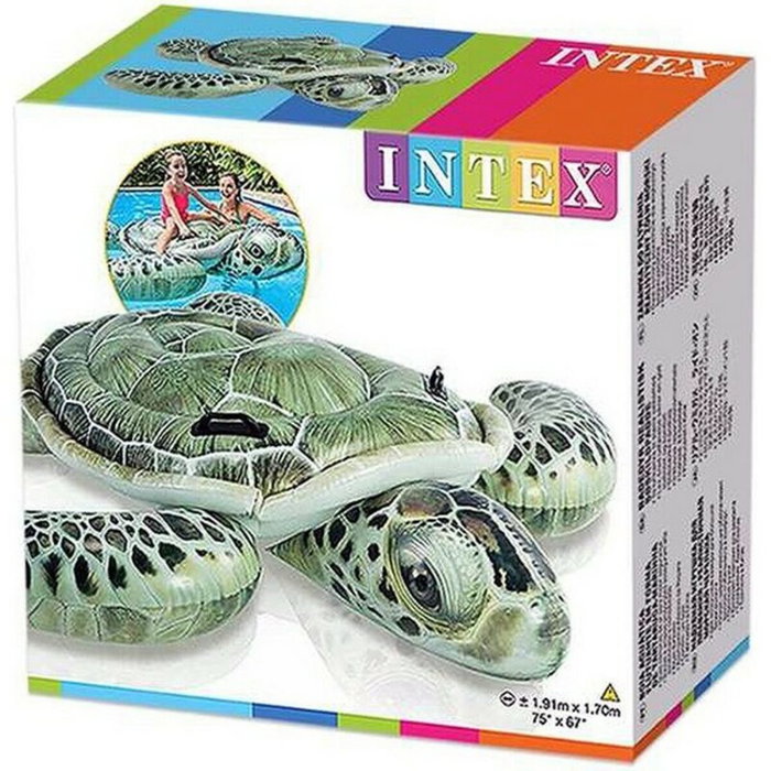 INTEX Colchoneta Hinchable con Forma de Tortuga INTEX Colchoneta Hinchable con Forma de Tortuga