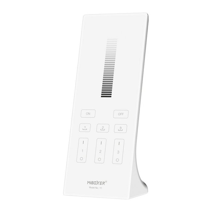 Miboxer Control remoto LED 2,4GHz single color 3 zonas verticales (w) *Milight/Miboxer* Miboxer Control remoto LED 2,4GHz single color 3 zonas verticales (w) *Milight/Miboxer*