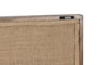 DKD Home Decor Set de 2 Cuadros Tapizados de Algodón y Acacia 75x3x105 cm