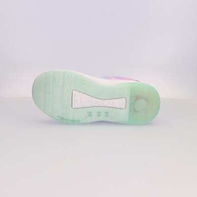 Deportiva Suela Pvc Con Luces Frozen Lila 31