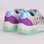 Deportiva Suela Pvc Con Luces Frozen Lila 31