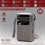 SAMI Radio Sami 2 bandas gris con cordón