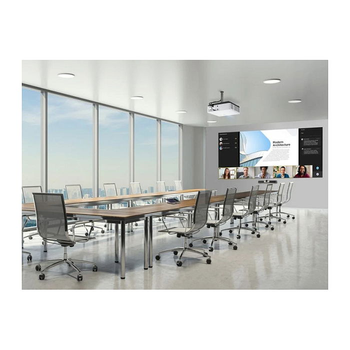 Viewsonic LSC601WU-ST Proyector Laser 3LCD, 6000 Lúmenes ANSI, Resolución WUXGA 1920x1200, Relación de Alcance 0.44, Blanco/Negro