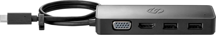HP Concentrador de viaje USB-C G2, USB 3.2 Gen 1 Type-C, HDMI, VGA, 90W, Negro HP Concentrador de viaje USB-C G2, USB 3.2 Gen 1 Type-C, HDMI, VGA, 90W, Negro