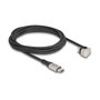 DELOCK Cable USB 2.0 con conector USB C de 180° 2m