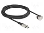 DELOCK Cable USB 2.0 con conector USB C de 180° 2m