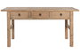 DKD Home Decor Antik China Escritorio de Madera de Olmo con 3 Cajones, 169 x 75 x 85 cm, Acabado Natural
