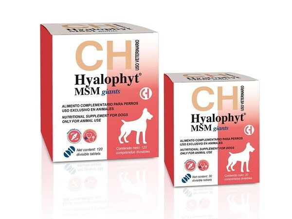 CHEMICAL IBERICA VET Hyalophyt MSM Giants 30 comprimidos CHEMICAL IBERICA VET Hyalophyt MSM Giants 30 comprimidos