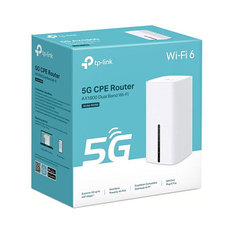 TP-Link Archer NX200 5G AX1800 Router WiFi 6 Doble Banda Gigabit, 1 Gbps, Blanco TP-Link Archer NX200 5G AX1800 Router WiFi 6 Doble Banda Gigabit, 1 Gbps, Blanco
