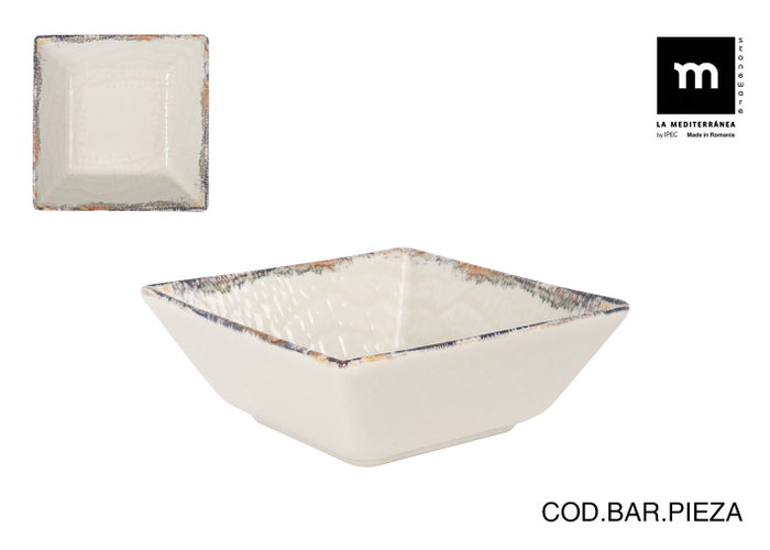 La Mediterranea Bol Albus Elite Brillo 13x13cm (Pack de 28) La Mediterranea Bol Albus Elite Brillo 13x13cm (Pack de 28)