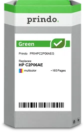 Prindo Cartucho de tinta compatible con HP 62, varios colores, 165 páginas