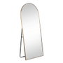 Espejo Oro Aluminio-Cristal Decoración 80 X 3 X 180 cm
