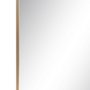 Espejo Oro Aluminio-Cristal Decoración 80 X 3 X 180 cm