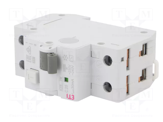 ETI POLAM KZS RCBO 25A 30mA 2 Polos