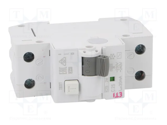 ETI POLAM KZS RCBO 25A 30mA 2 Polos