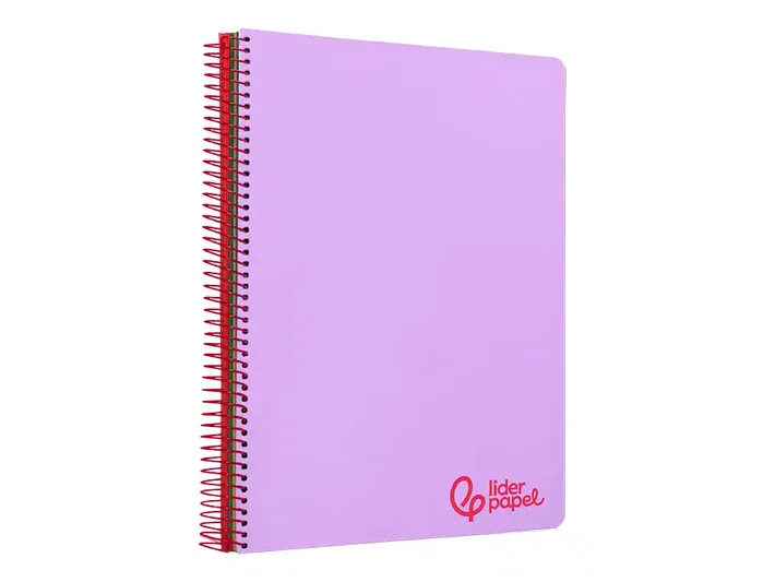 Liderpapel Cuaderno Espiral A4 Micro Wonder Lila 120 Hojas Cuadro 5mm Liderpapel Cuaderno Espiral A4 Micro Wonder Lila 120 Hojas Cuadro 5mm