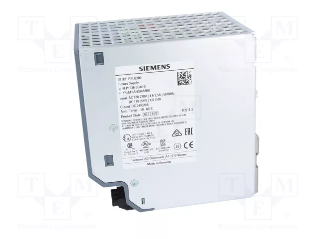 SIEMENS SITOP modular 6EP1336-3BA10 480W 24VDC 20A