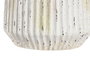 DKD Home Decor Jarrón Magnesia Envejecido Blanco 28x28x41 cm