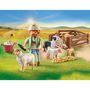 Playmobil Pastor Con Rebaño De Ovejas Country 71444, Juego De Rol, +4 Años